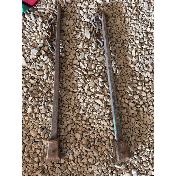 Reese V-5 Sway Control Bars Pair Metal
