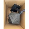 Image 2 : Total of 5 Outdoor Wall Lantern Light Fixtures