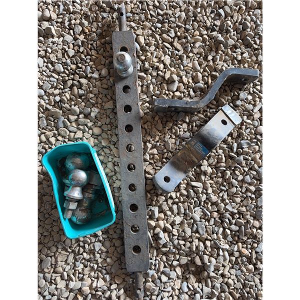 Trailer Hitch Mounts and Assorted Hitch Balls