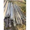 Image 2 : Approx. 60 Wooden Defense Posts, Great Condition