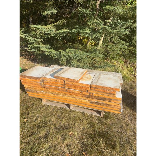 Industrial Cooler Panels, Stacked Assortment