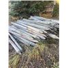 Image 1 : Stack of 50-70 Pointed Wood Fence Posts