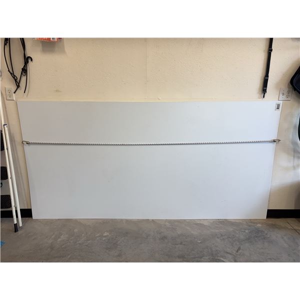 Em Plastic HDPE Arena Sheet, 48x96x1/4 in, 2 Pieces