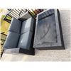 Image 2 : Patio Love Seat With Cushions and Table