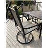 Image 2 : Outdoor Patio Table Set With Umbrella, 6 Chairs