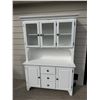 Image 1 : White Outdoor Cabinet With LED Lights