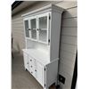 Image 4 : White Outdoor Cabinet With LED Lights