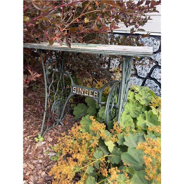 Singer Cast Iron Sewing Machine Base