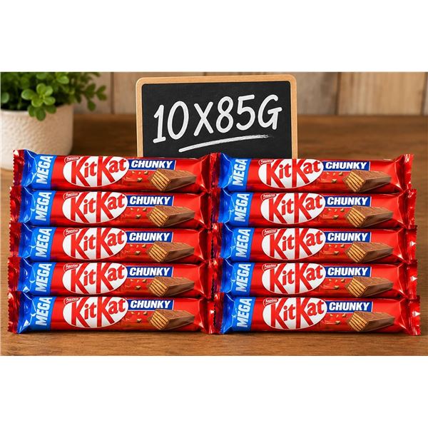 NestlÃ© Kit Kat MEGA Chunky 10X85g