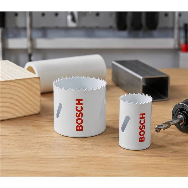 Bosch Bi-Metal Hole Saw Set, 1 1/8" and 3 7/8