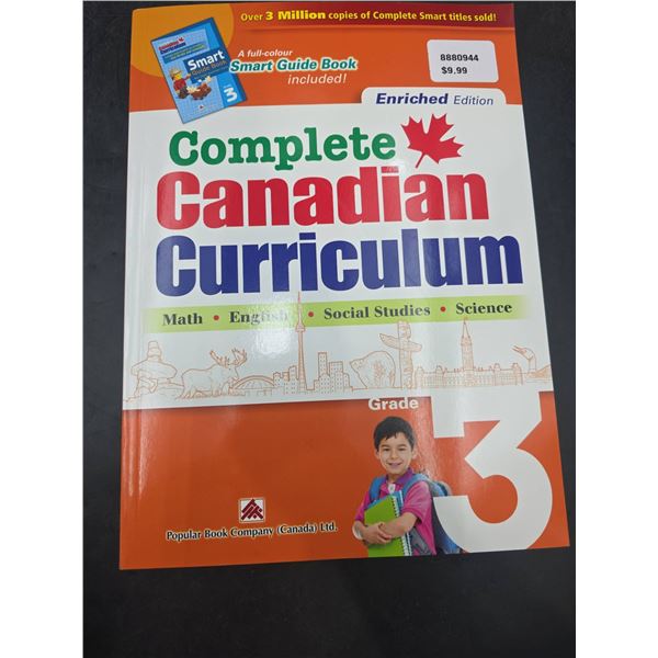 Complete Canadian Curriculum Grade 3 Book