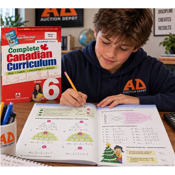 Complete Canadian Curriculum Grade 6 Book