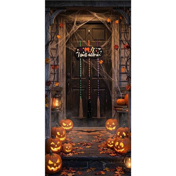 Halloween Decor Set I Smell Children Sign