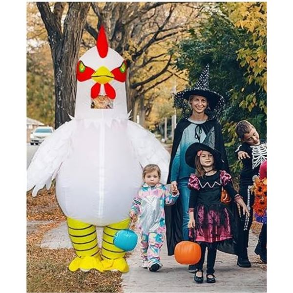 Adult Inflatable Chicken Costume