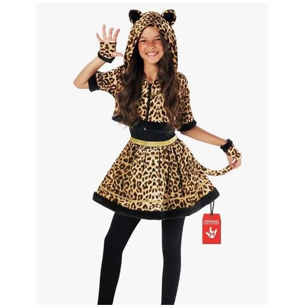MorphCostumes Kids Leopard Cat Dress Costume Large