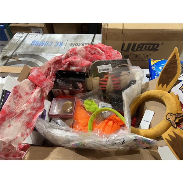 Assorted Lot of Halloween Costume Accessories