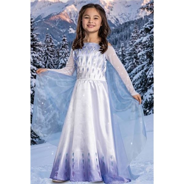Disney Frozen Snow Queen Elsa Dress S/P 5-6