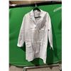Image 2 : ZHTRKLJK White Lab Coat Size XL Cotton Blend