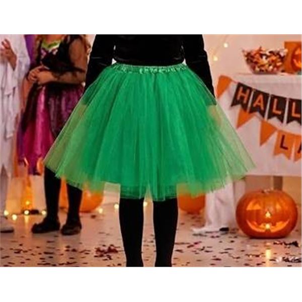 Green Tulle Ballet Skirt Size 3