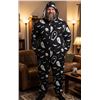 Image 1 : Halloween Print Adult Onesie Size XL