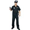 Image 1 : Adult Man's Police Costume Set with Hat and Handcuffs