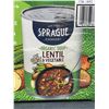 Image 3 : Sprague Organic Lentil Vegetable Soup 8 x 398ml