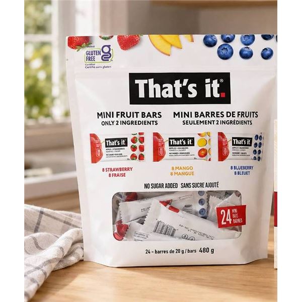 That's it. Mini Fruit Bars Variety Pack, 24 Ct