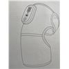 Image 3 : Heated Vibration Knee Massager, Large, Black
