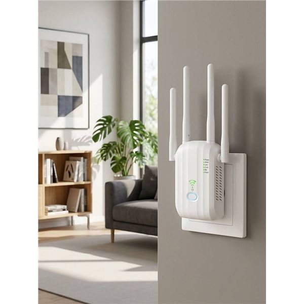 AX1900 WiFi 6 Extender Router 1200Mbps 6 Antennas