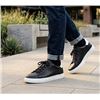 Image 1 : ALDO Black Leather Sneakers Size 9