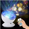 Image 1 : Ocean Wave Projector LED Light Lamp Remote