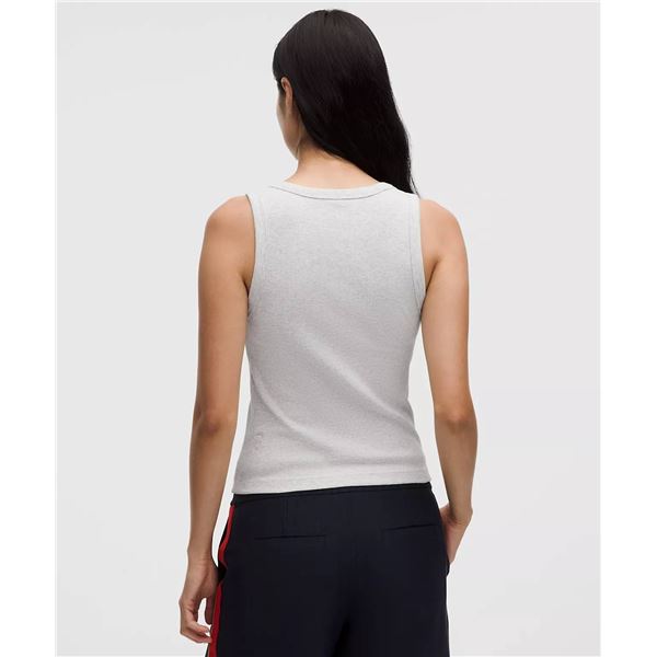 Tahari Ribbed Cotton Tank Top 3-Pack M