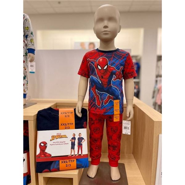 Marvel Spider-Man Kids 3-Piece Pyjama Set 2/3
