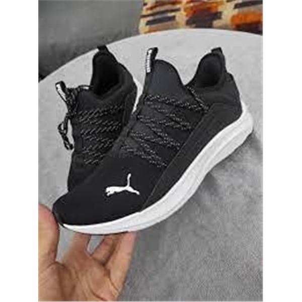 Puma Softride Black White Sneakers US 9