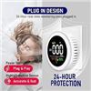 Image 1 : LSENLTY 3-in-1 CO Detector Plug-In with Display