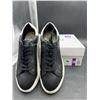 Image 3 : ALDO Black Faux Leather Sneakers Size 10