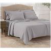 Image 1 : Comfy King 4-Piece Bamboo Sheet Set Grey