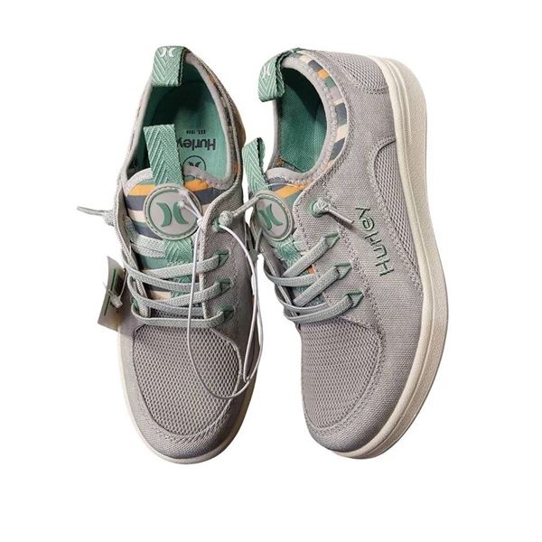 Hurley Men's Shoes Grey/Green Size 9 New