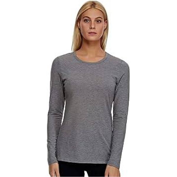 LolÃ« Merino Women's Baselayer Top M Grey