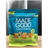 Image 3 : MadeGood Organic Sweet Potato Crackers 6x142g