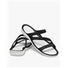 Image 1 : Crocs Black White Women's Sandals Size 8