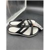 Image 2 : Crocs Black White Women's Sandals Size 8
