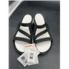 Image 3 : Crocs Black White Women's Sandals Size 8