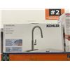 Image 2 : Kohler Rodean Pull-Down Kitchen Faucet Steel