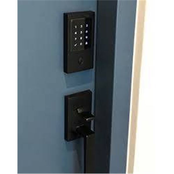 Weiser Electronic Deadbolt & Handleset Combo