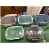 Image 4 : 5 Ello Glass Food Storage Containers