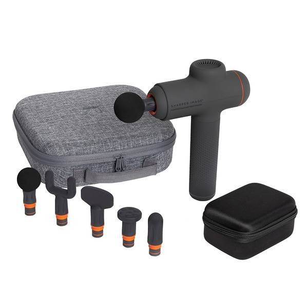 Sharper Image Percussion Massage Gun Set