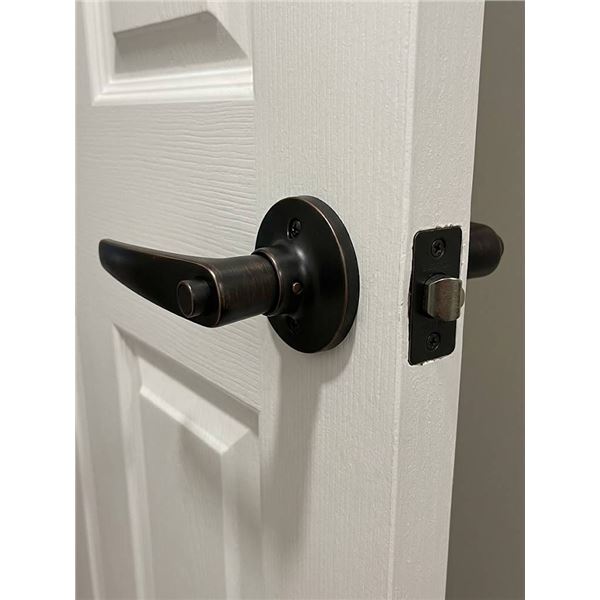 Taymor Privacy Bronze Door Levers Lot of 4