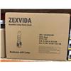 Image 2 : Zexvida Bookcase with Lamp Black 41x30x23.5 cm