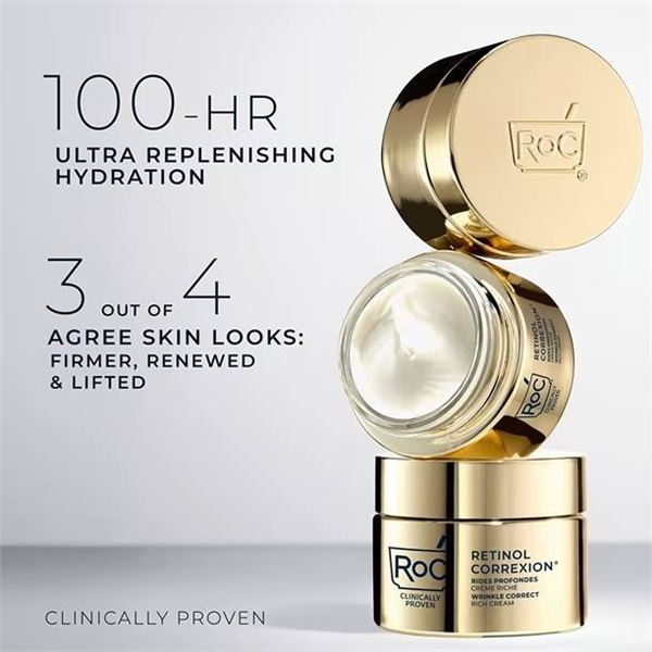 RoC Hydrate & Reduce Lines Cream Set 3-Pack